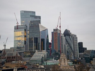Fototapeta premium A View Over the River Thames