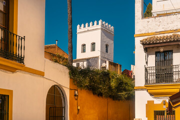 The jewish quarter by the Royal Alcázar of Seville