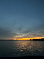 Fototapeta na wymiar Sunset in Sag Harbor