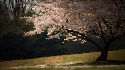 Cherry Blossom Sakura tree in spring