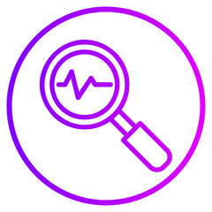 data analytics gradient icon