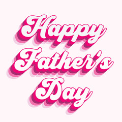 Happy Fathers Day calligraphy light banner. Happy father`s day vector lettering background. Dad my king illustration. ideas for t-shirt. printing