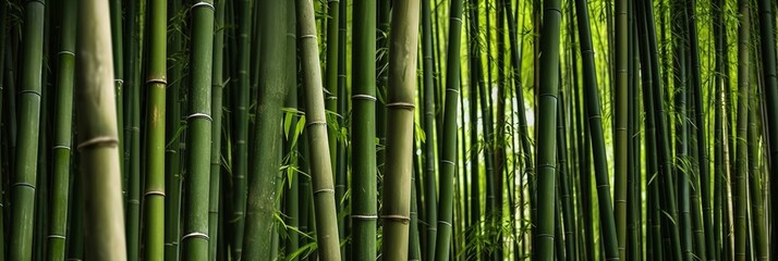 thick bamboo forest background