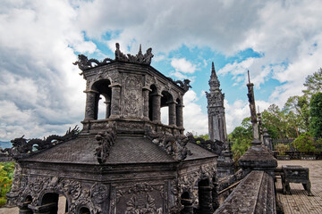 Fototapeta na wymiar Lăng Khải Định(Khai Dinh Tomb)