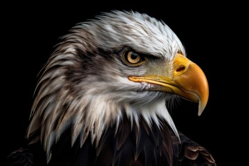 Obraz premium The Bald Eagle. Generative AI