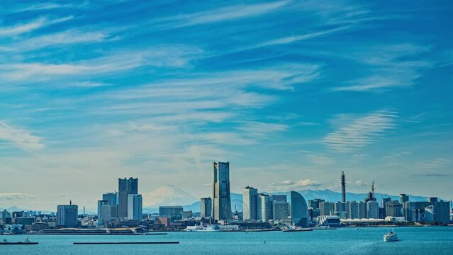 Timelapse of Cityscape in Yokohama, Japan -横浜-