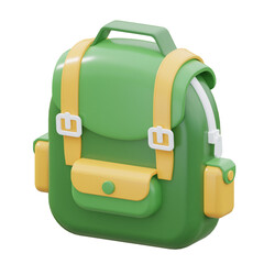 Education icon 3d rendering illustration
