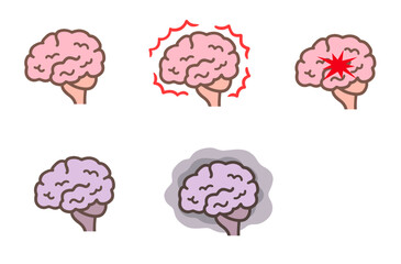 調子の悪い脳、脳梗塞、脳出血