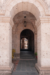 Fototapeta na wymiar portals of the stone cathedral