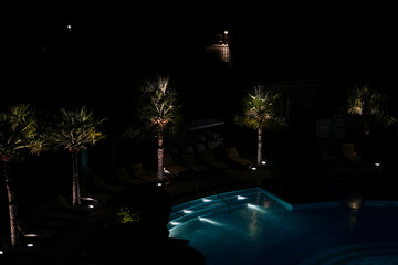 aquatic playground within a resort.