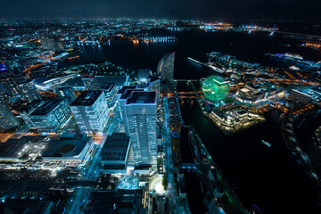 横浜のパノラマ夜景