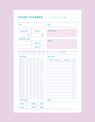 Study Project Planner. 