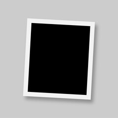 Photo frame vector icon