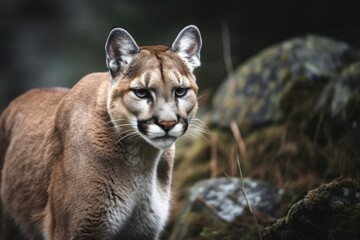 Felina Cub Puma. Generative AI