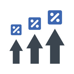 Grow interest rate icon