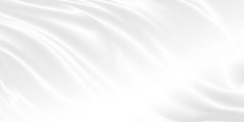 Abstract white fabric background with copy space illustration - 582613787