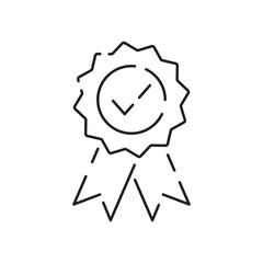 Political Election Vector line icon. Politics or Politician. Voting and vote
