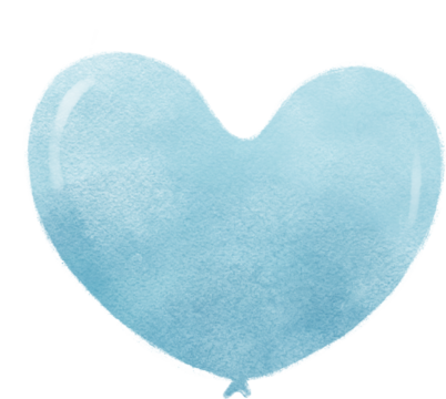 cute watercolour sweet paster baby party balloons hand painted illustration, nursery children art - Powered by Adobe