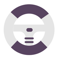 streering wheel icon