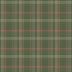 green plaid pattern background, seamless tartan pattern for decor