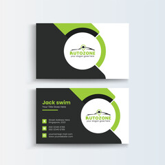 Modern Creative and Clean template. Car Rental Business Card layout design, Company Business Card Design, Visiting Card, Personal Card Design, Car Rental Business Card