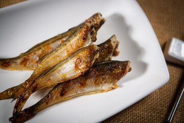 Today's dinner is braised fish and grilled fish