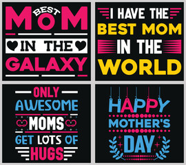 Mother's day  bundle t-shirt design. Best t-shirt designs for mother's day