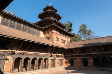 Old Temple in Patan Durbar Square in Nepal, is situated at the centre of the city of Lalitpur. It's former ancient royal palace and a marvel of Newar architecture