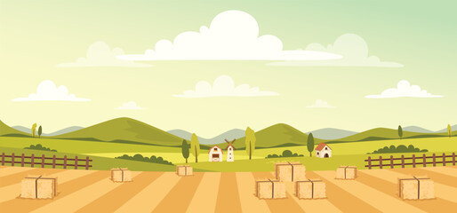 Blank Green Nature Landscape Scene © yusufdemirci