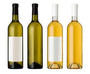 White wine bottle