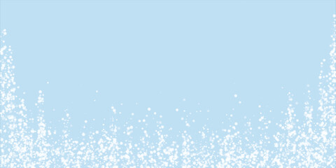Falling snowflakes christmas background. Subtle