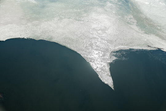ice on the river