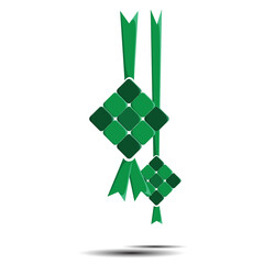 Vector graphic of HD colored diamonds with shadows and lighting. HD flat design style. Suitable for ramadan background templates, advertisements, flyers, etc. vector design templates