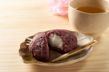 おはぎ　お彼岸イメージ