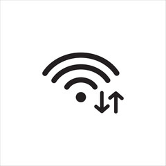 wifi connection icon vector design