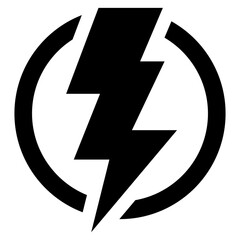 lightning bolt icon PNG image