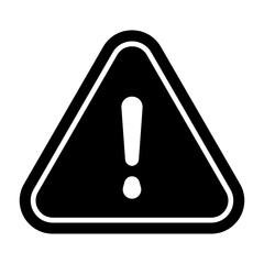 attention caution danger icon PNG image - obrazy, fototapety, plakaty