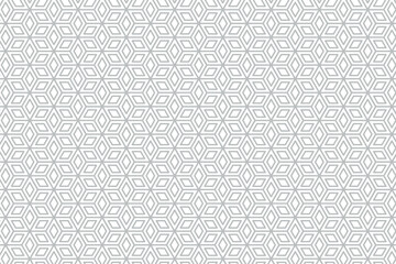 Seamless hexagonal pattern background vector
