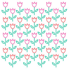 SPRING FLOWERS PATTERN, TEXTURE, BACKGROUND