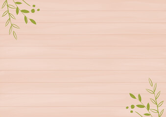 葉っぱの背景　木目の背景　葉　木目　フレーム
タイトル変更