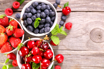 assorted berry fruit