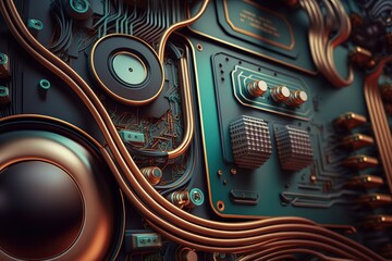 Abstract technology background