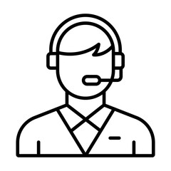 Call Center Agent Icon