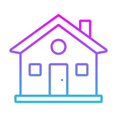Fototapeta premium Home Icon