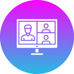 Video Conference Icon