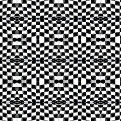 Black and white checkered pattern created
with Generative Al technology