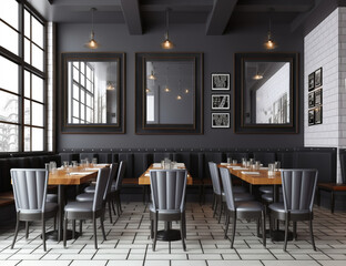 interior of a restaurant