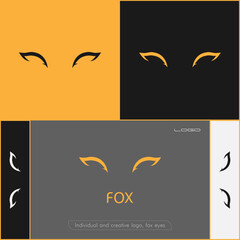 Fox Eyes logo you can use this logo for your business or for your favorite cause