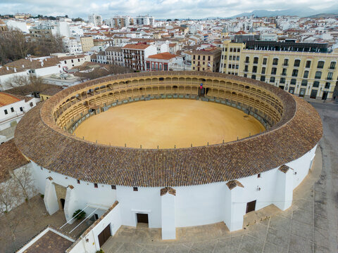 Plaza de Toros de la Real Maestranza de Caballer&iacute;a de Ronda, Espa&ntilde;a