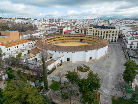 Plaza de Toros de la Real Maestranza de Caballer&iacute;a de Ronda, Espa&ntilde;a